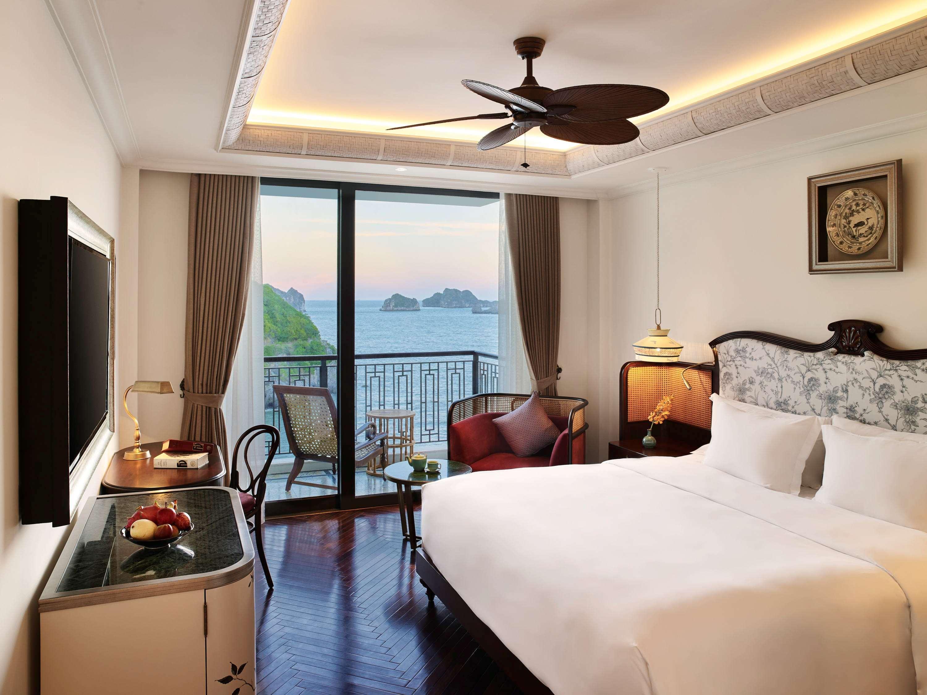 Chan Chau Hotel Perle D'Orient Cat Ba - Mgallery מראה חיצוני תמונה Deluxe Ocean View Room