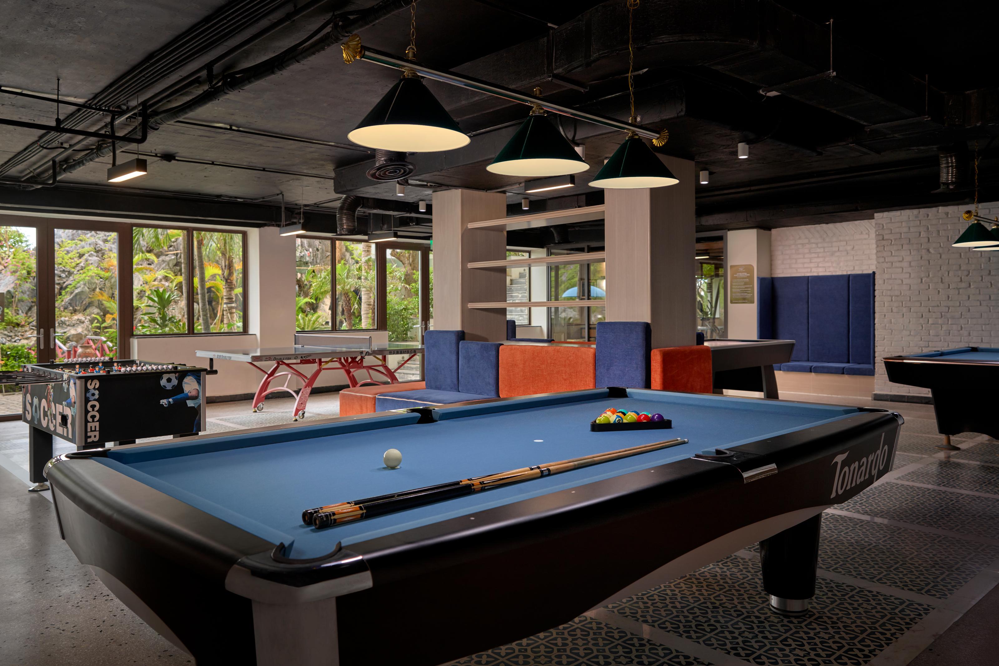 Chan Chau Hotel Perle D'Orient Cat Ba - Mgallery מראה חיצוני תמונה The game room
