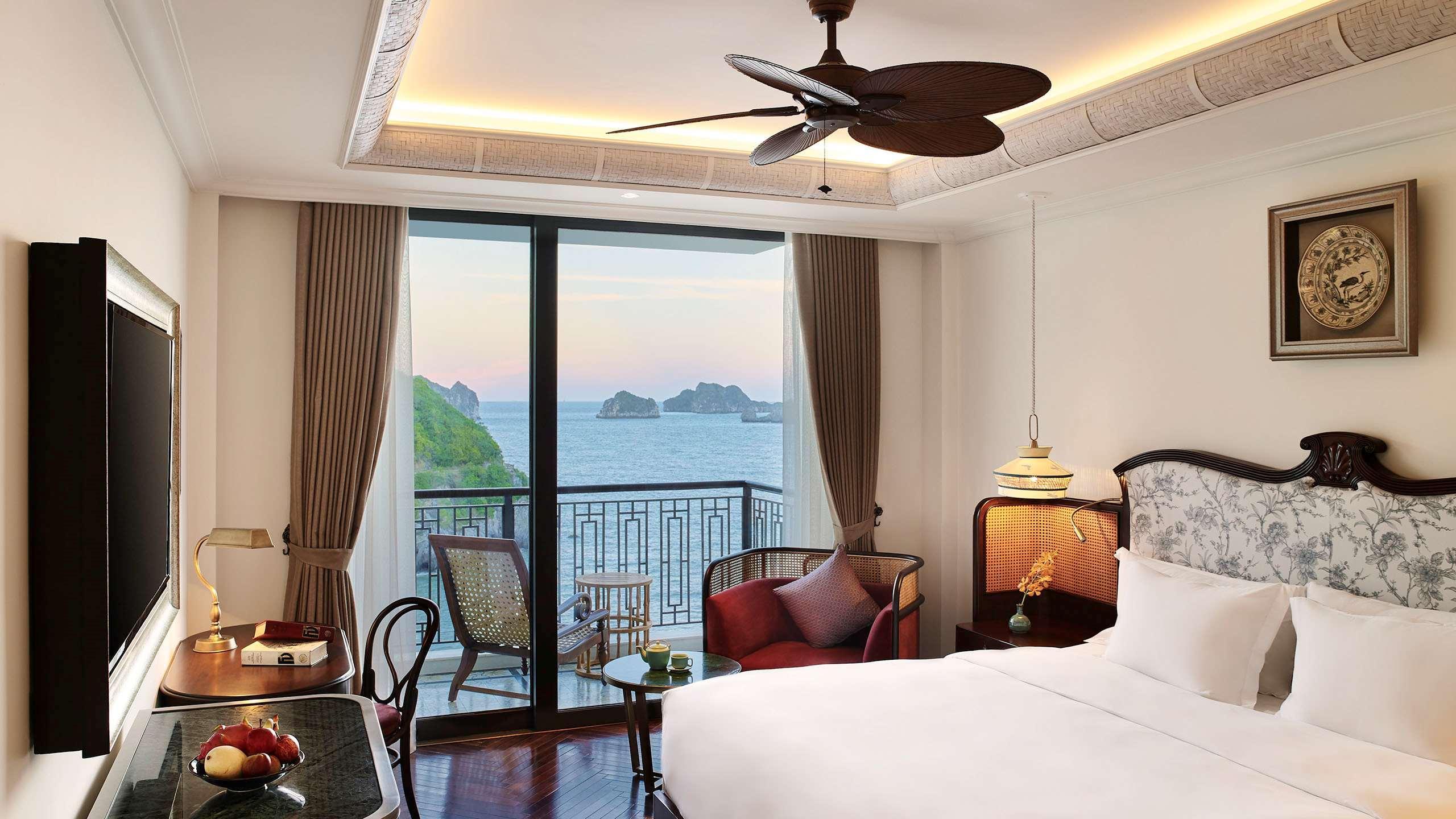 Chan Chau Hotel Perle D'Orient Cat Ba - Mgallery מראה חיצוני תמונה A room at Vinpearl Hotel Nha Trang