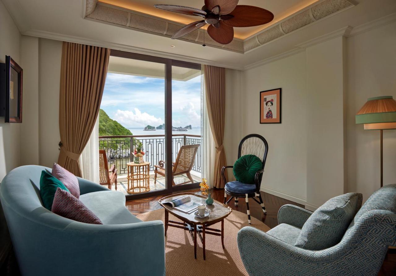 Chan Chau Hotel Perle D'Orient Cat Ba - Mgallery מראה חיצוני תמונה A living room at The Oberoi, Mumbai